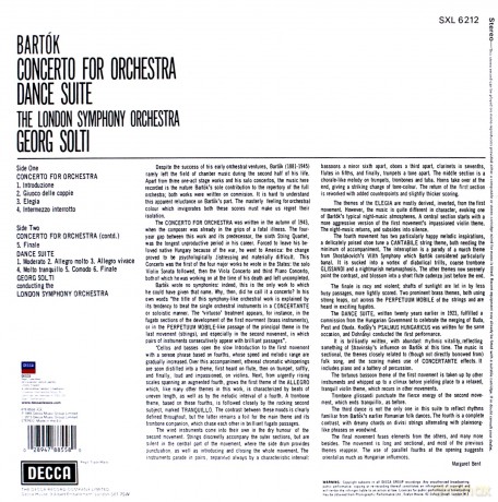 Georg Solti: Bartok Concerto For Orchestra [|Winyl]