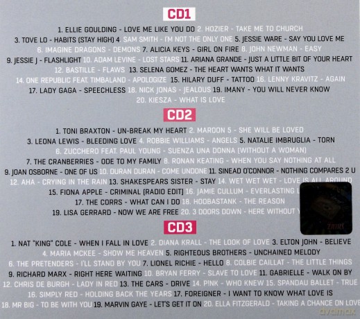 Najlepsze Hity Dla Ciebie - Pop Ballads [3CD]