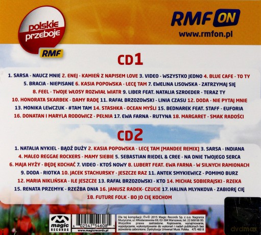 RMF Polskie Przeboje 2015 [2CD]