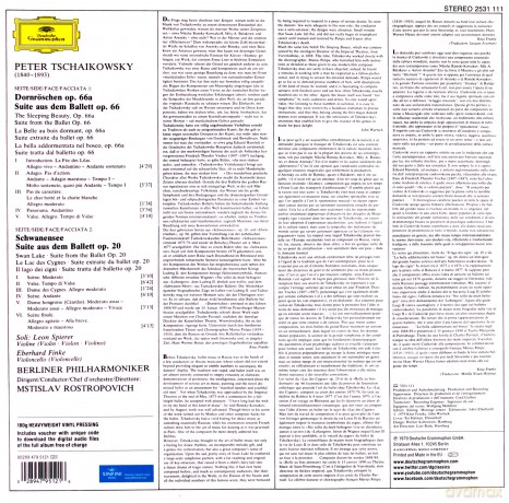 Mstislav Rostropovich: Tchaikovsky Ballet Suites II [CD]