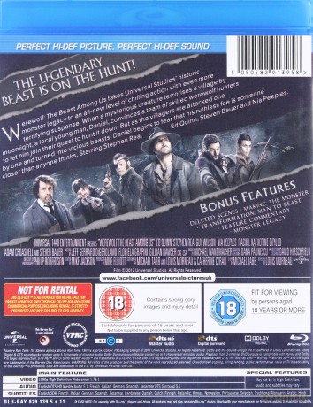 Werewolf: The Beast Among Us [Blu-Ray]