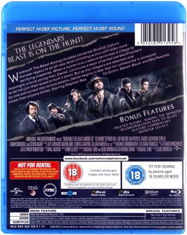 Werewolf: The Beast Among Us [Blu-Ray]