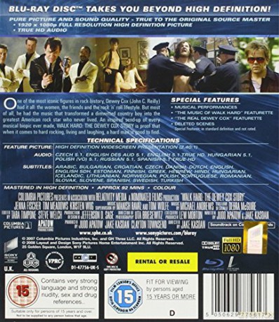 Walk Hard - The Dewey Cox Story [Blu-Ray]