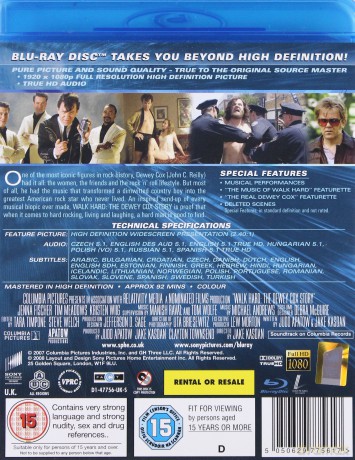 Walk Hard - The Dewey Cox Story [Blu-Ray]