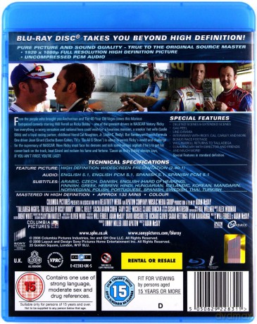 Ricky Bobby - Demon prędkości [Blu-Ray]