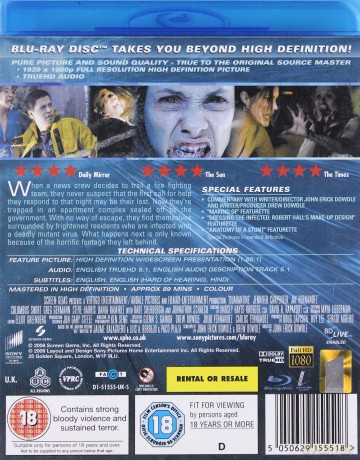 Quarantine [Blu-Ray]