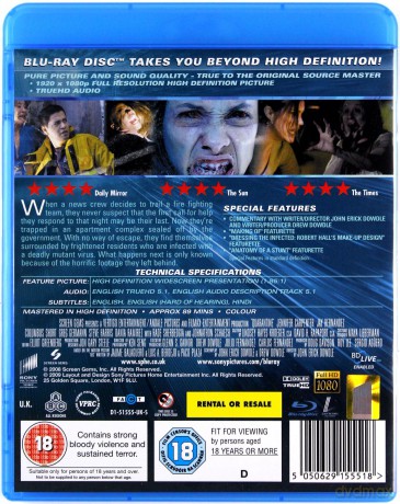 Quarantine [Blu-Ray]