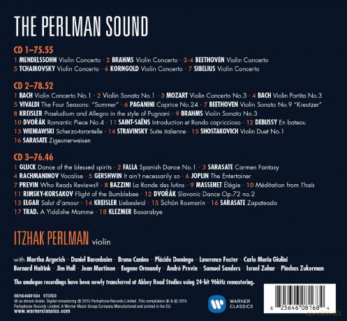 Itzhak Perlman: The Perlman Sound [3CD]