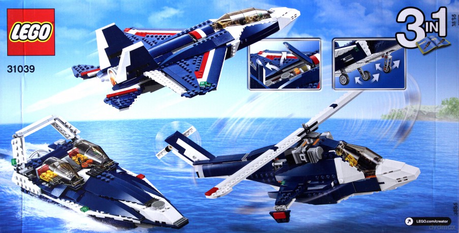 LEGO Błękitny odrzutowiec 31039 [KLOCKI]