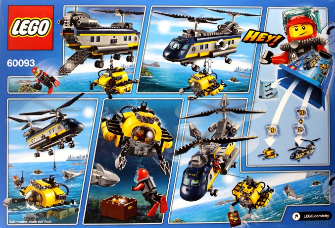 LEGO City Helikopter badawczy 60093 [KLOCKI]
