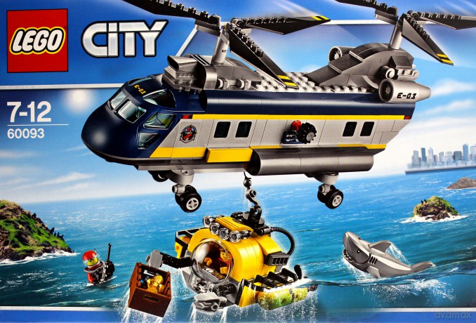 LEGO City Helikopter badawczy 60093 [KLOCKI]