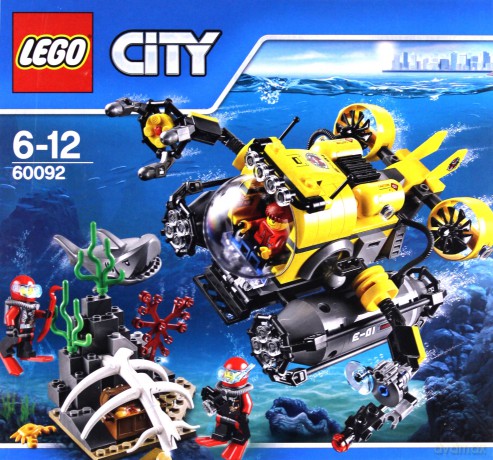 LEGO City Łódź głębinowa 60092 [KLOCKI]