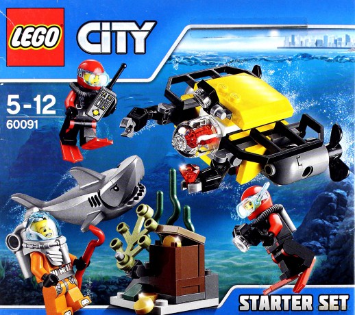 LEGO City Podwodny świat zestaw startowy 60091 [KLOCKI]