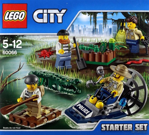 Lego City Policja Wodna Zestaw Startowy 60066 Klocki Dvdmaxpl