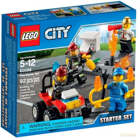 LEGO City Strażacy zestaw startowy 60088 [KLOCKI]