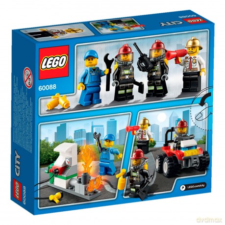 LEGO City Strażacy zestaw startowy 60088 [KLOCKI]