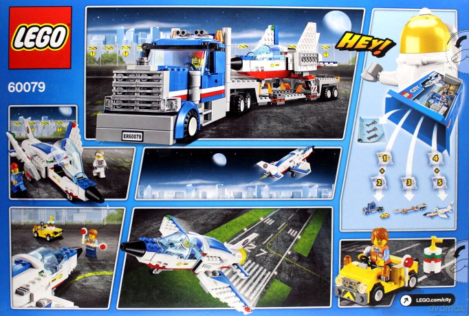 LEGO City Transporter odrzutowca 60079 [KLOCKI]