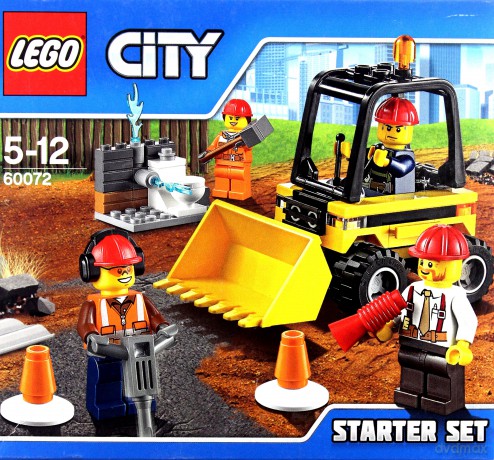 LEGO City Wyburzanie zestaw startowy 60072 [KLOCKI]