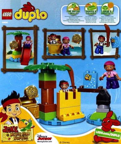 LEGO Duplo Jake i piraci z Nibylandii 10604 [KLOCKI]