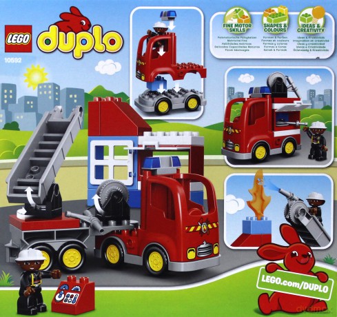 LEGO Duplo Wóz strażacki 10592 [KLOCKI]