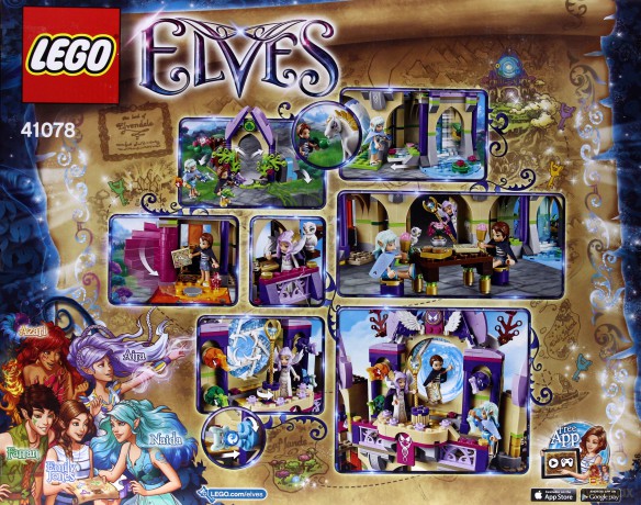 LEGO Elves Zamek w chmurach Skyry 41078 [KLOCKI]