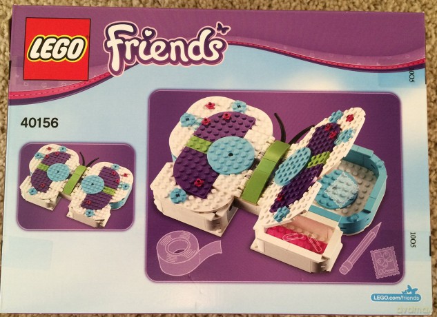 LEGO Friends Butterly Organizer 40156 [KLOCKI]