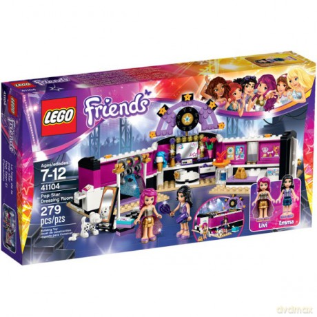 LEGO Friends Garderoba gwiazdy pop 41104 [KLOCKI]
