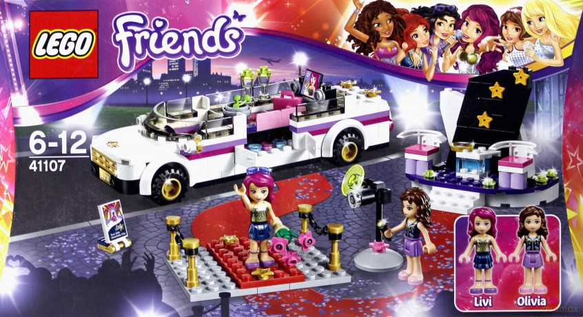 LEGO Friends Limuzyna gwiazdy pop 41107 [KLOCKI]