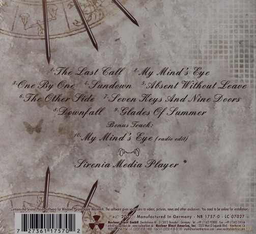 Sirenia: Nine Destinies And A Downfall (digipack) [CD]