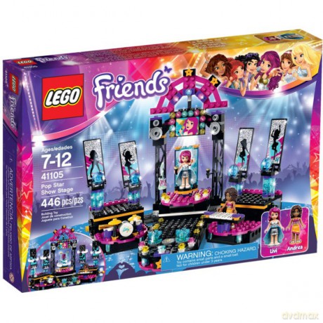 LEGO Friends Scena gwiazdy pop 41105 [KLOCKI]