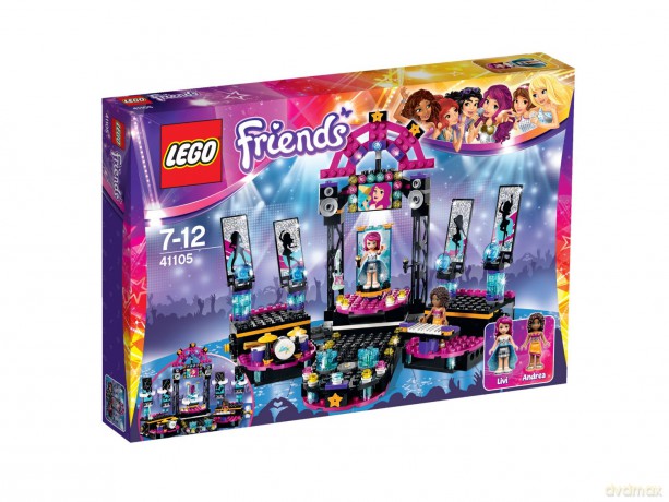 LEGO Friends Scena gwiazdy pop 41105 [KLOCKI]