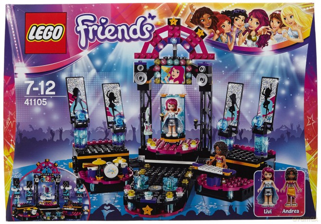 LEGO Friends Scena gwiazdy pop 41105 [KLOCKI]
