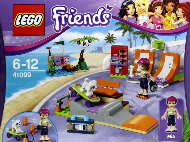 LEGO Friends Skatepark w Heartlake 41099 [KLOCKI]