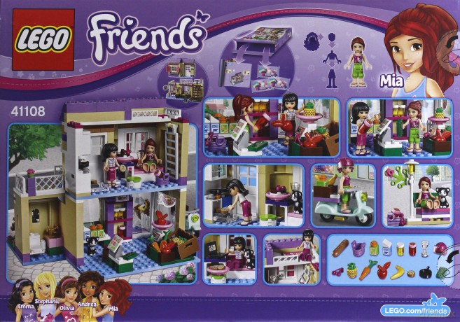 LEGO Friends Targ warzywny w Heartlake 41108 [KLOCKI]