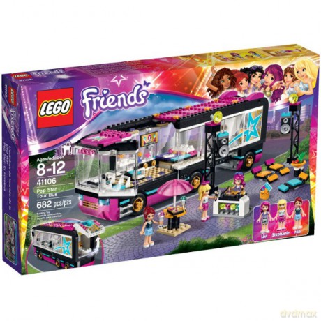 LEGO Friends Wóz koncertowy gwiazdy pop 41106 [KLOCKI]