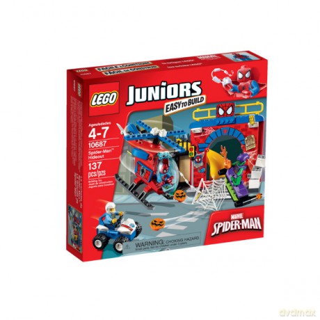 LEGO Juniors Kryjówka Spiderman 10687 [KLOCKI]