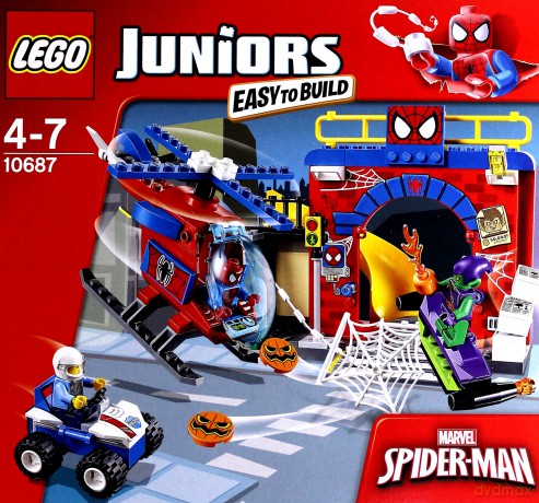 LEGO Juniors Kryjówka Spiderman 10687 [KLOCKI]