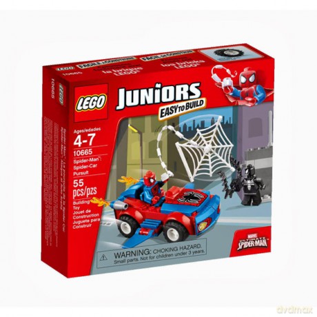 LEGO Juniors Spiderman Spider Samochód 10665 [KLOCKI]
