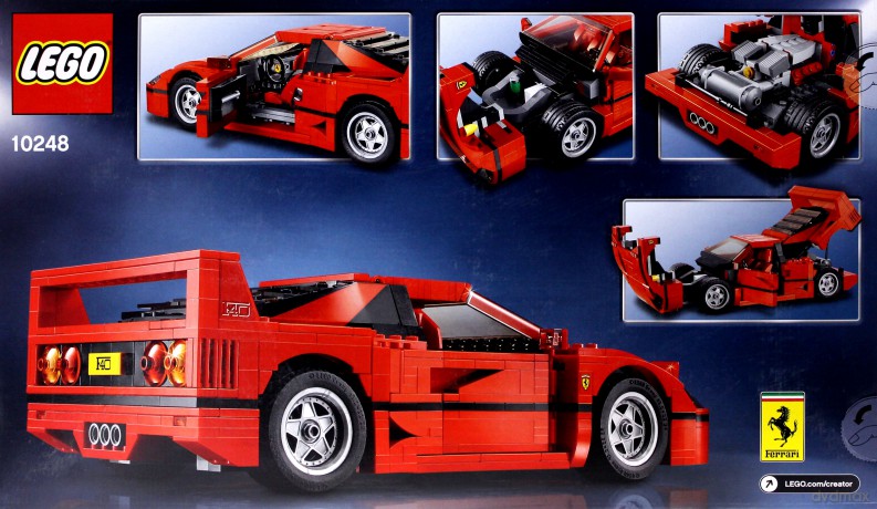 LEGO Krator Ferrari 10248 [KLOCKI]
