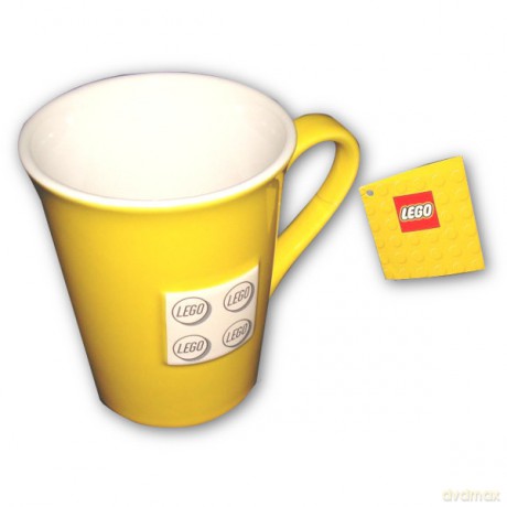 LEGO Kubek 3D biały klocek 850424