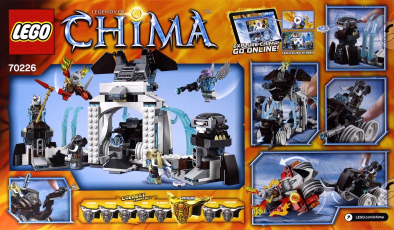 LEGO Lodowa forteca plem.mamutów 70226 [KLOCKI]