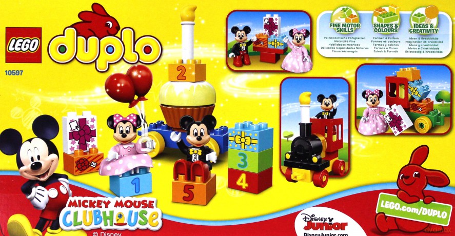 LEGO DUPLO Mickey&Minnie Urodzinowa parada 10597 [KLOCKI]