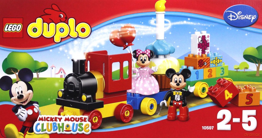 LEGO DUPLO Mickey&Minnie Urodzinowa parada 10597 [KLOCKI]