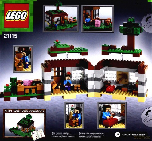 LEGO Minecraft Pierwsza Noc 21115 [KLOCKI]