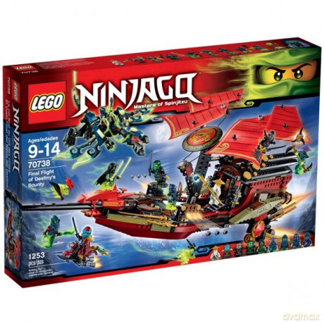 LEGO Ninjago Ostatni lot perły przeznaczenia 70738 [KLOCKI]