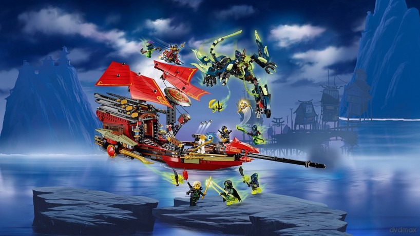 LEGO Ninjago Ostatni lot perły przeznaczenia 70738 [KLOCKI]