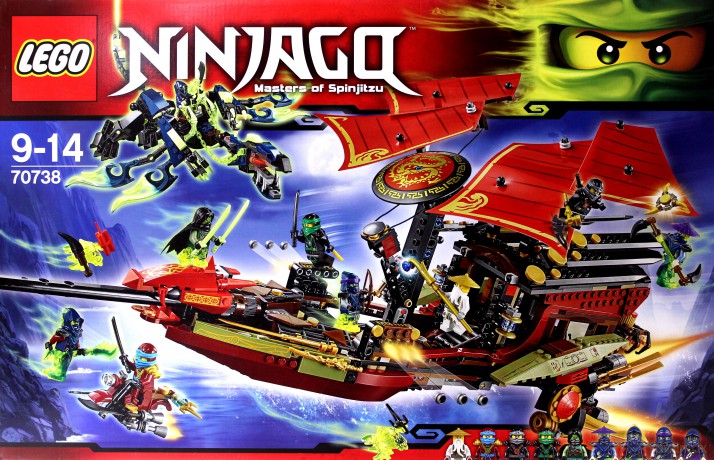 LEGO Ninjago Ostatni lot perły przeznaczenia 70738 [KLOCKI]