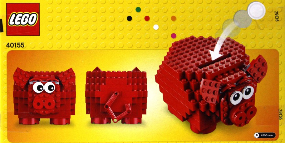 LEGO Piggi Coin Bank 40155 [KLOCKI]