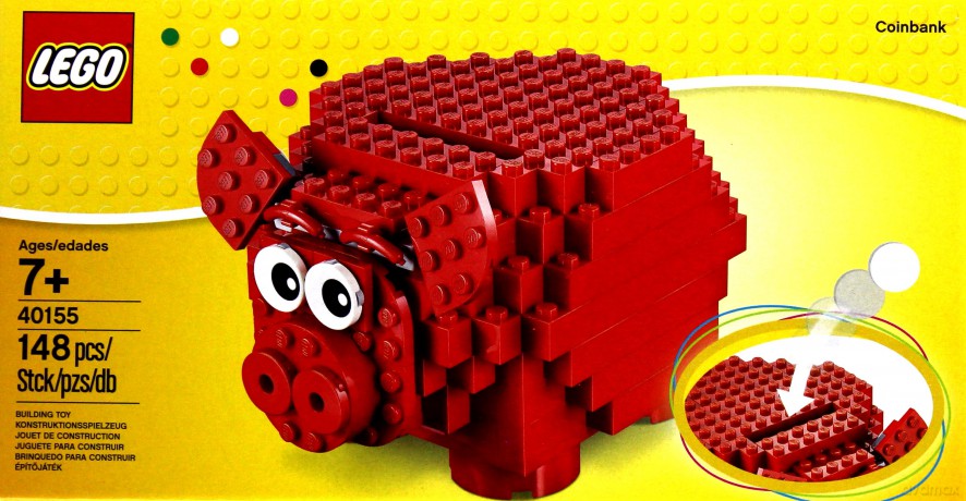 LEGO Piggi Coin Bank 40155 [KLOCKI]