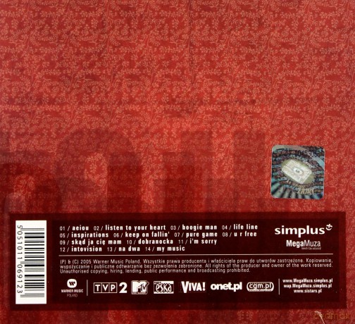Sistars: A.E.I.O.U (digipack) [CD]
